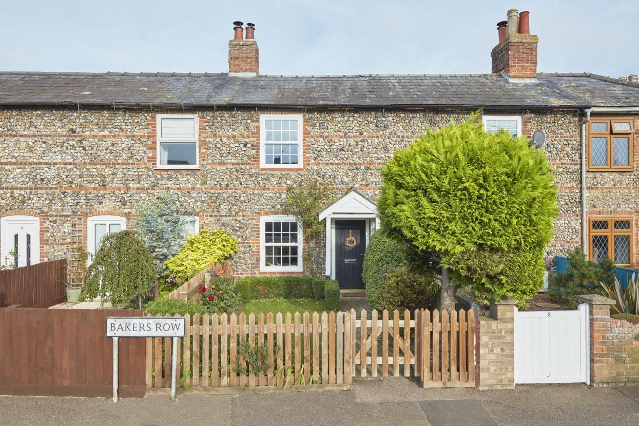 House Exning Road in West Suffolk