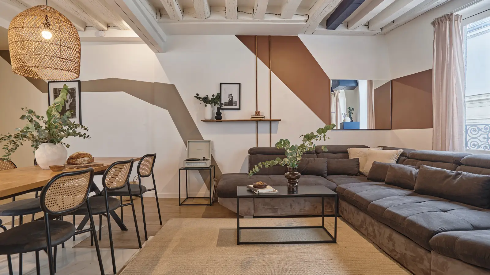 Flat Rue des Fontaines du Temple in Paris