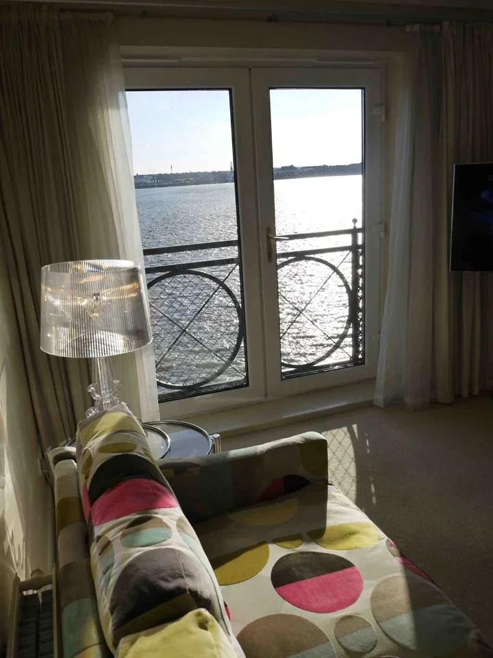 Flat South Ferry Quay in Liverpool