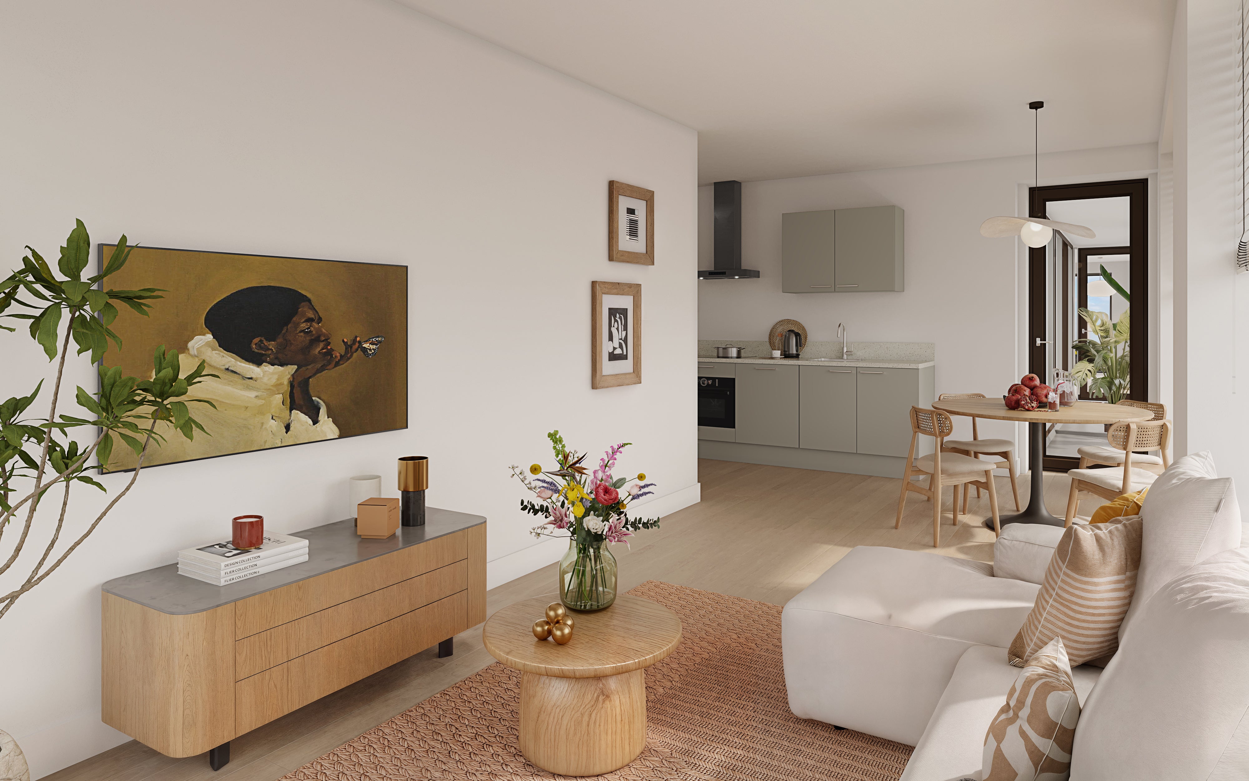 Flat Haaksbergweg in Amsterdam