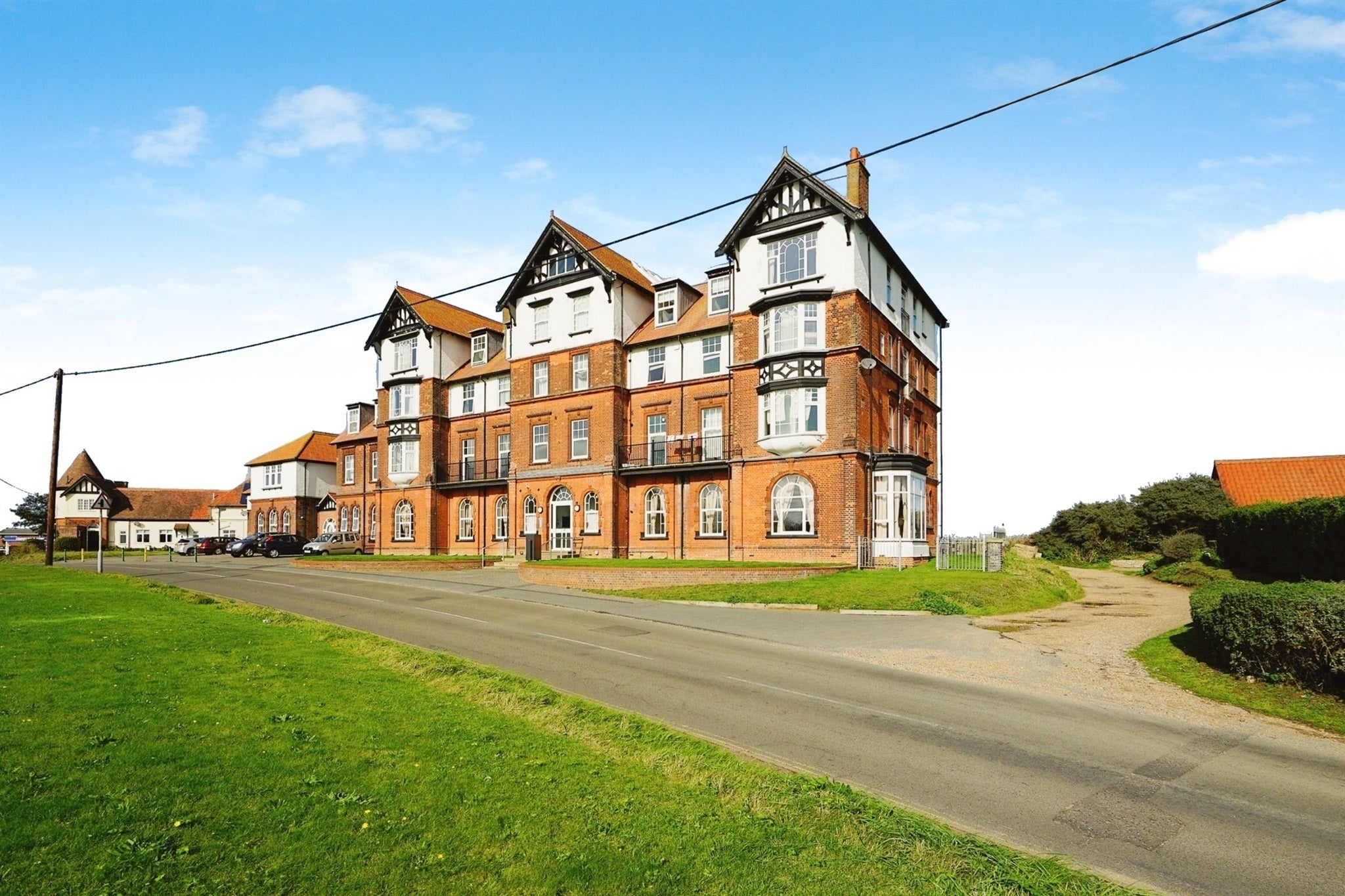 Flat Cromer Road in North Norfolk