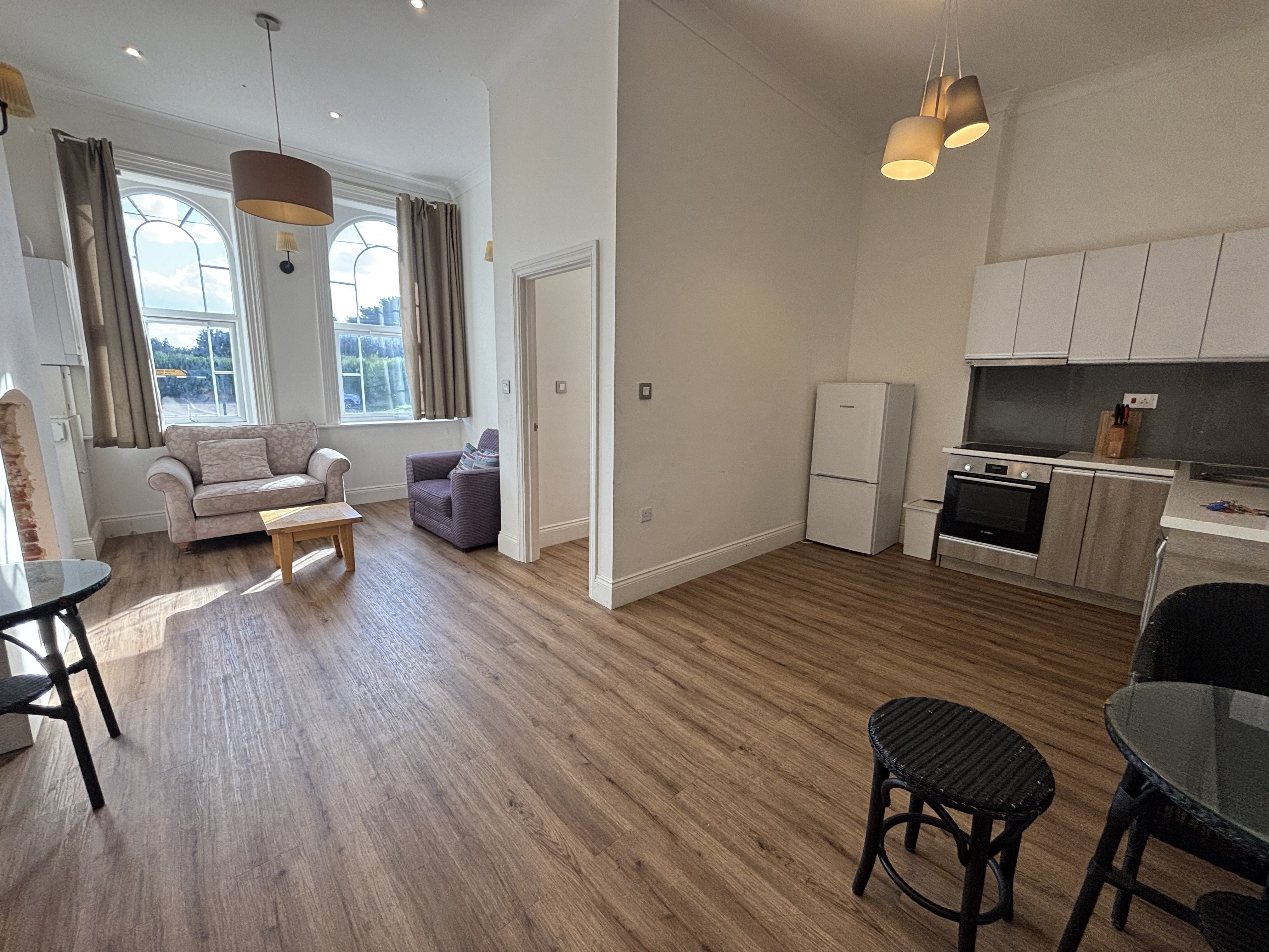 Flat Cromer Road in North Norfolk