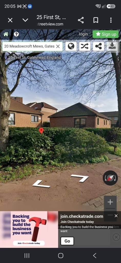 Flat Meadowcroft Mews in Gateshead