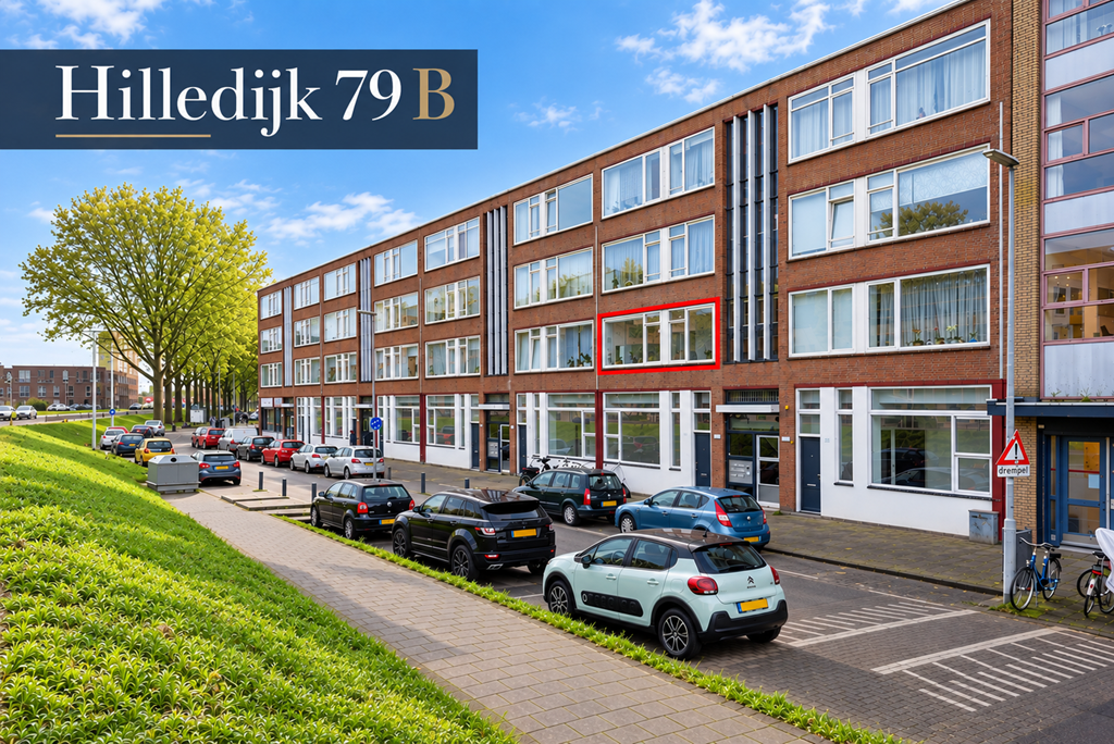 Appartement Hilledijk 79 B in Rotterdam
