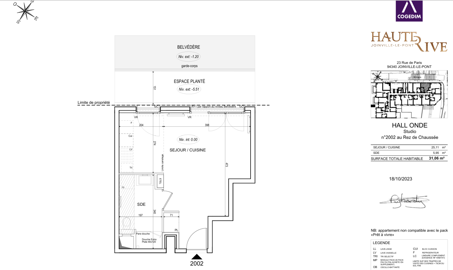 Appartement Rue de Paris à Joinville-le-Pont