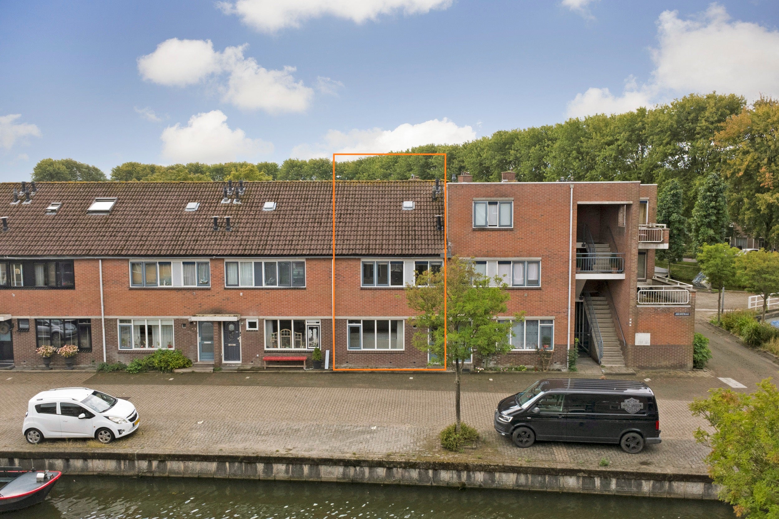 Huis Jan Gooskaai 33 in Enkhuizen