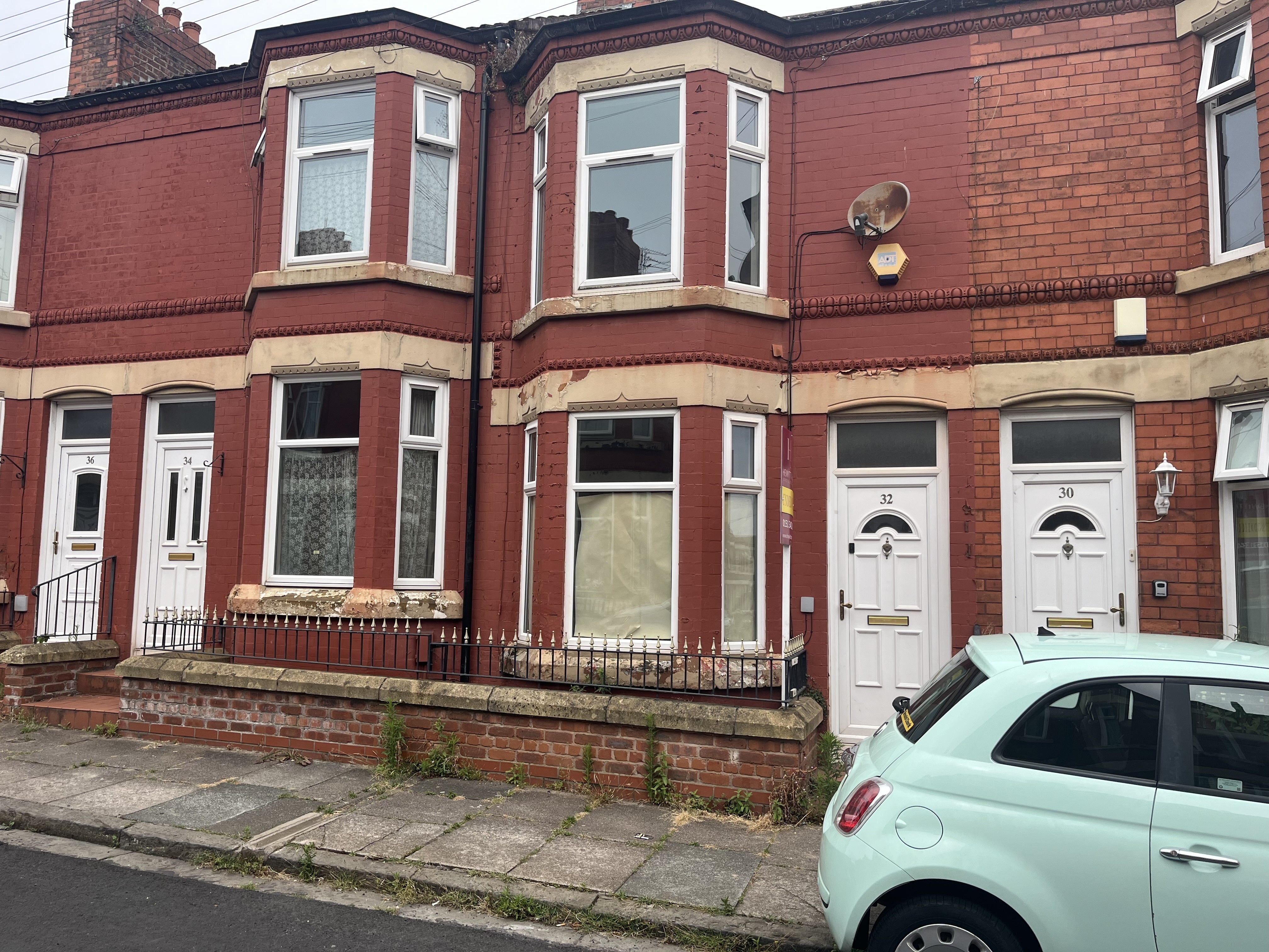 Flat Thornton Street in Wallasey