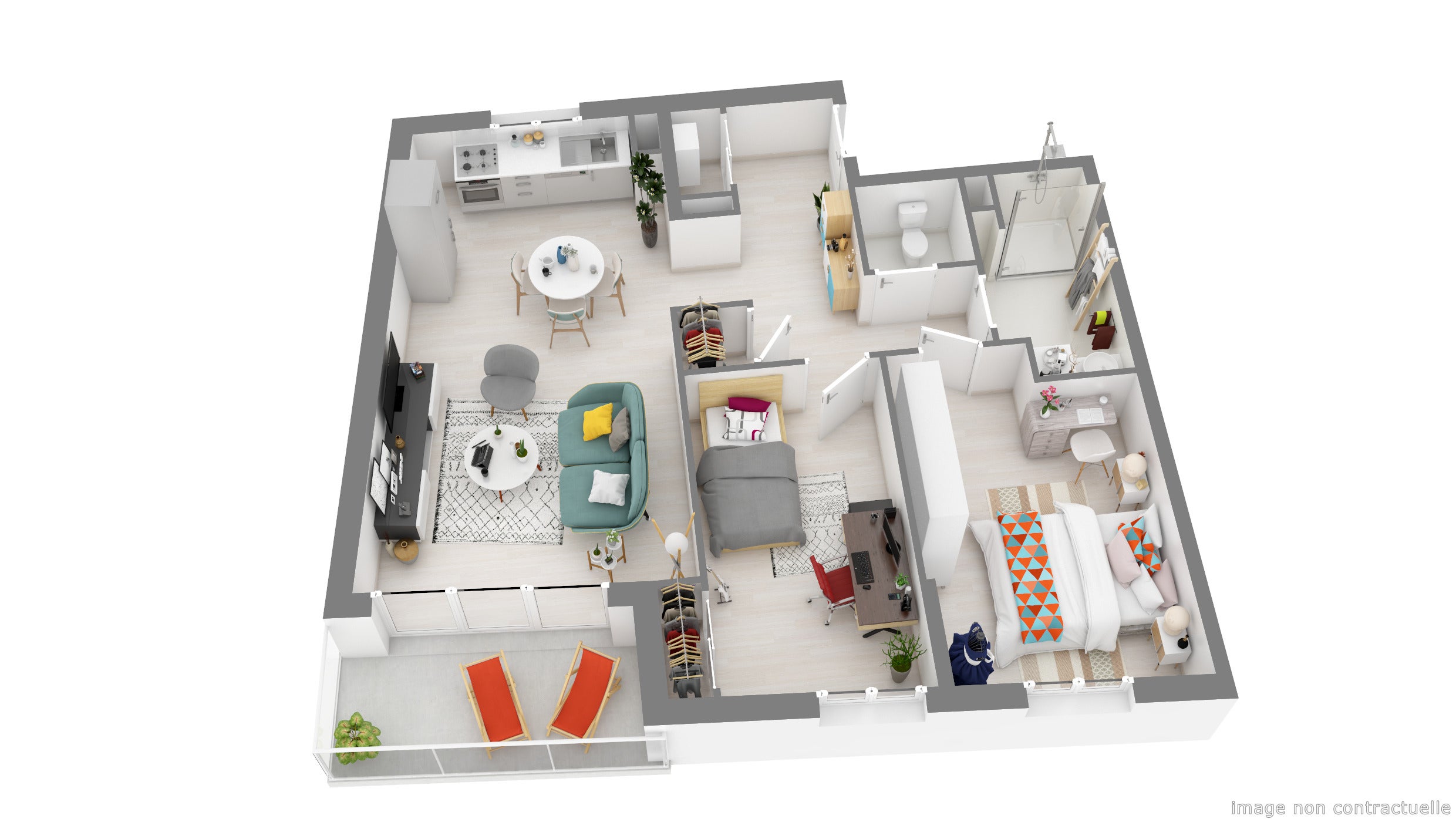 Appartement Grande Rue à Saint-Léger-du-Bourg-Denis