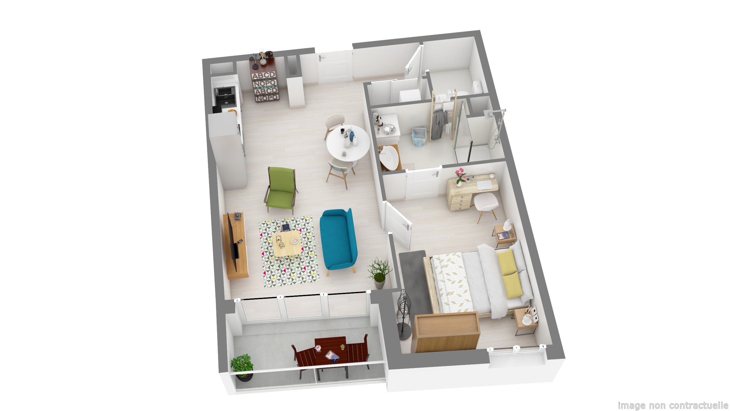 Appartement Grande Rue à Saint-Léger-du-Bourg-Denis