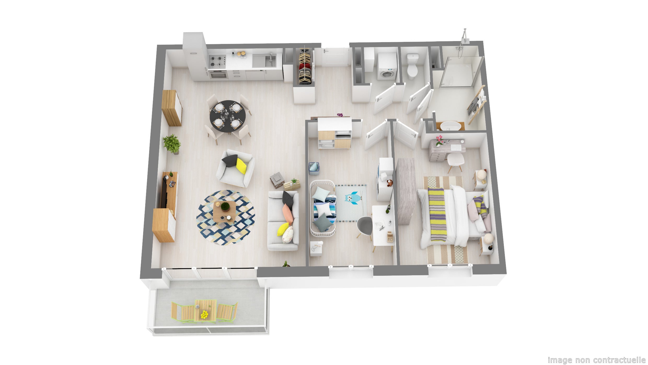 Appartement Grande Rue à Saint-Léger-du-Bourg-Denis