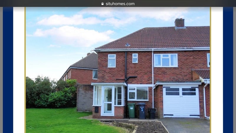 Room Merevale Road in Metropolitan Borough of Solihull