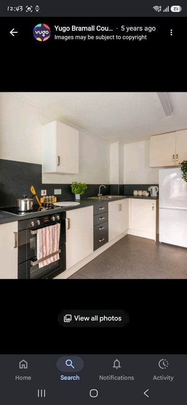 Room Bramall Court in Sheffield