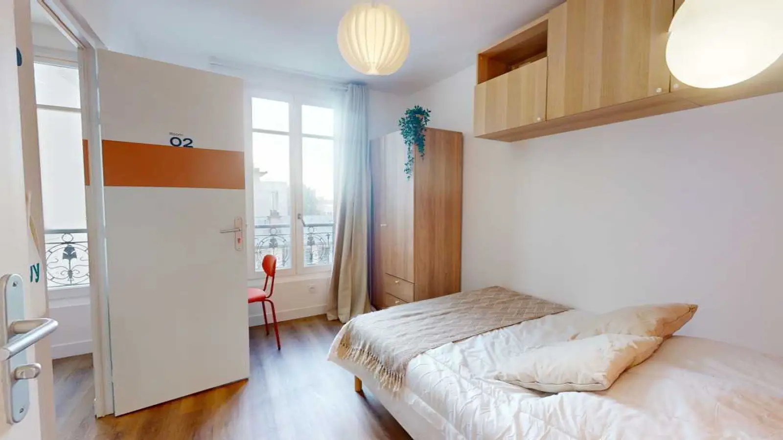 Room Rue du Chalet in Paris
