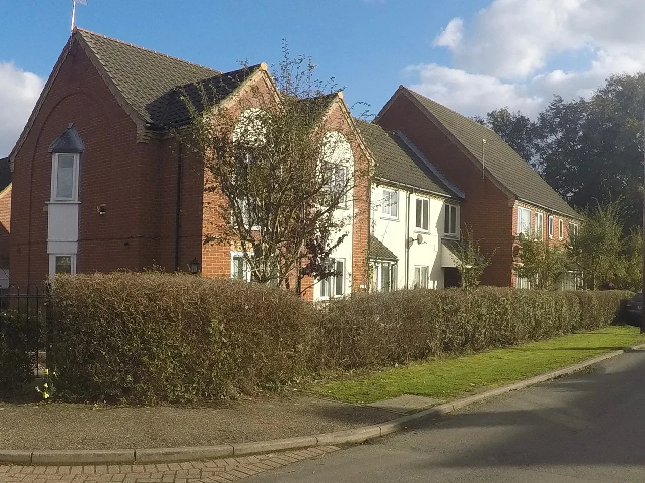 Flat Queensway in North Norfolk