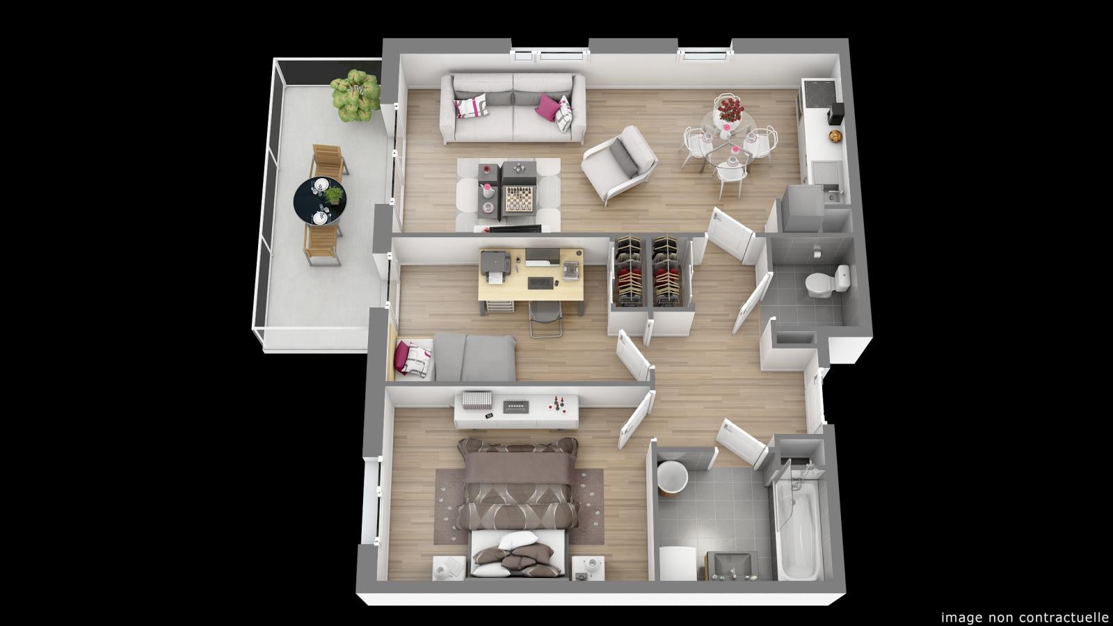 Flat Rue Perle in Schiltigheim