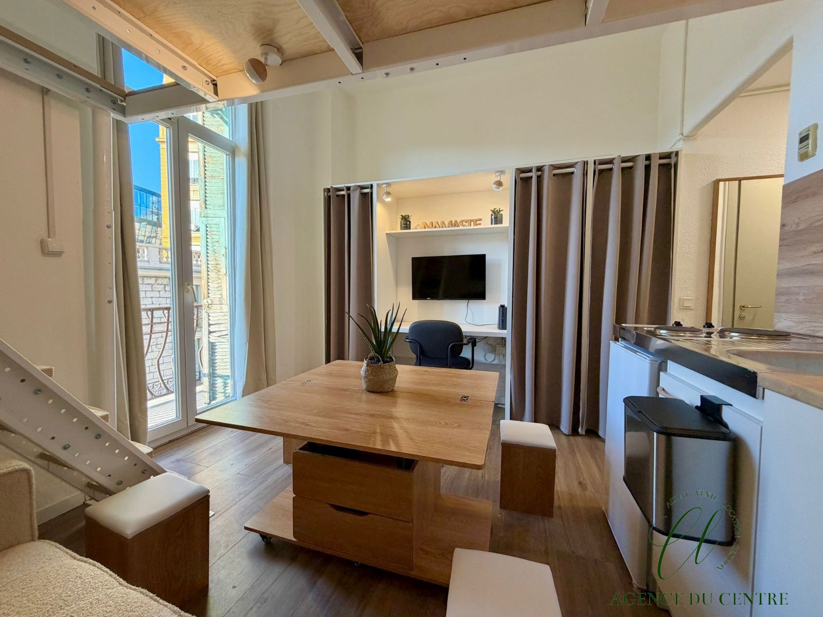 Chambre Rue de Belgique à Nice