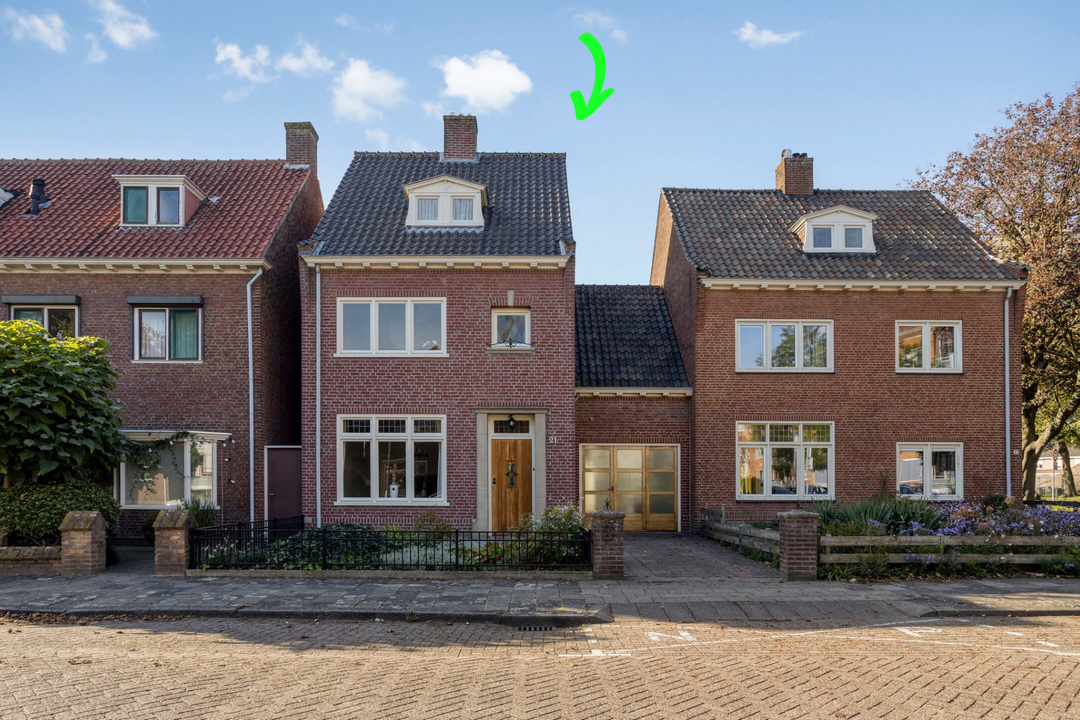 Huis Ommegangstraat 21 in Roosendaal