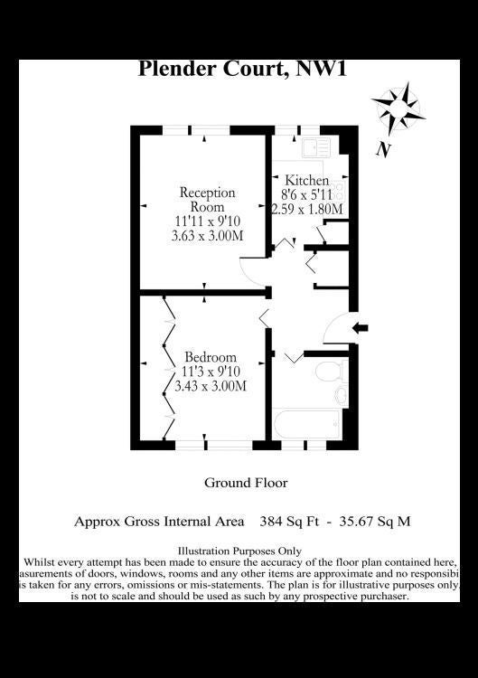 Flat College Place in Greater London