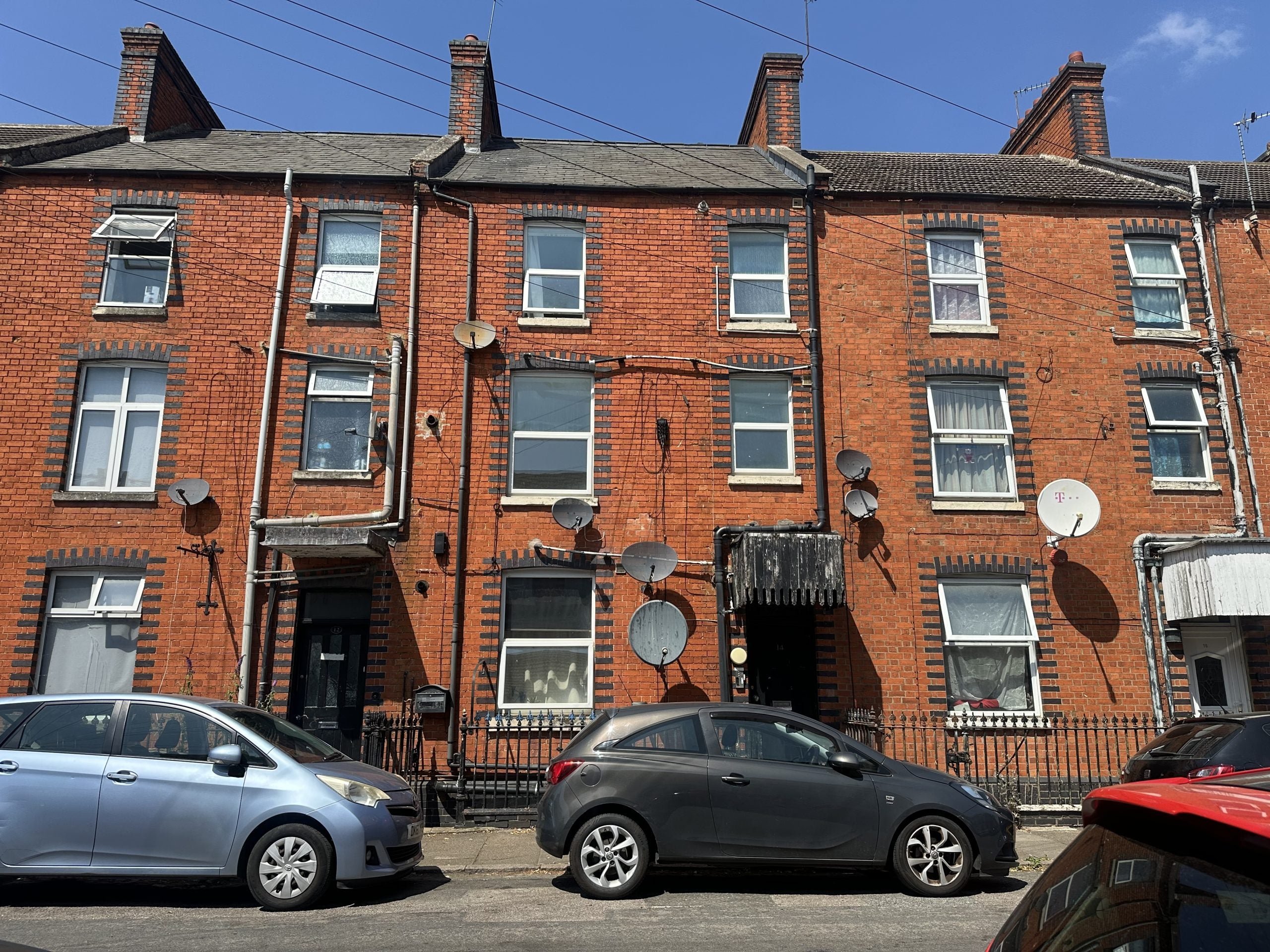 Flat Vernon Terrace in Northampton