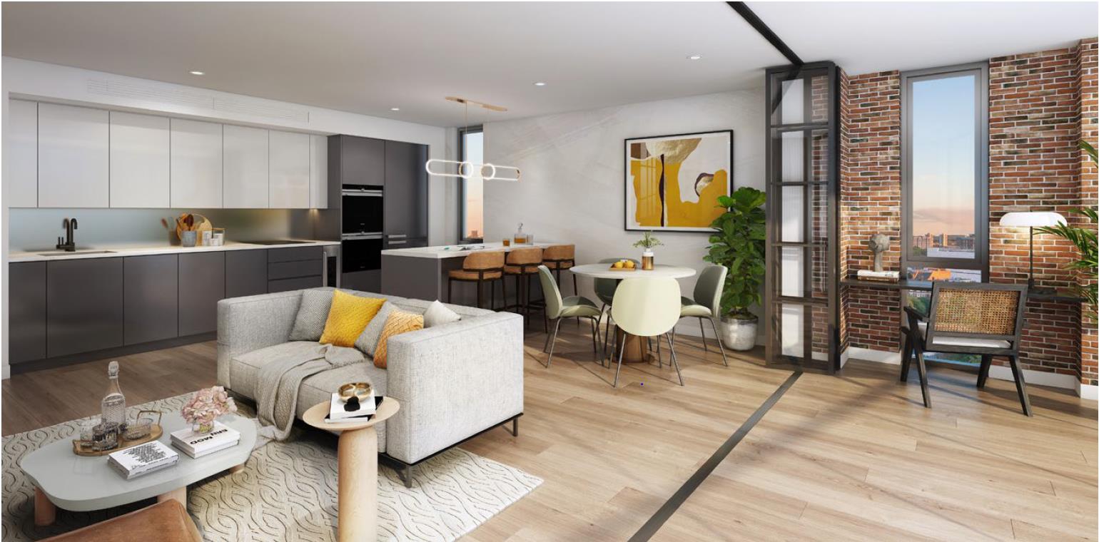 Flat Worgan Street in Greater London