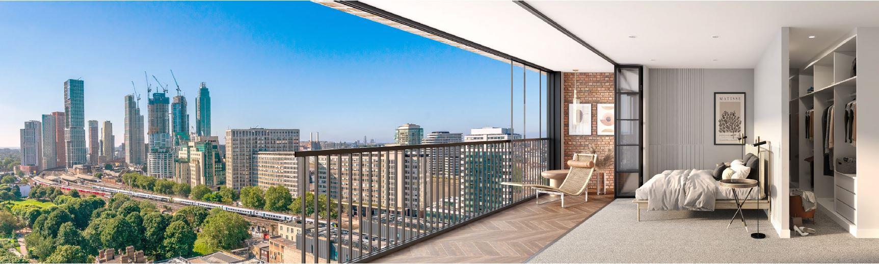 Flat Worgan Street in Greater London