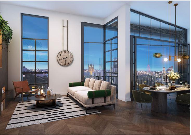 Flat Worgan Street in Greater London