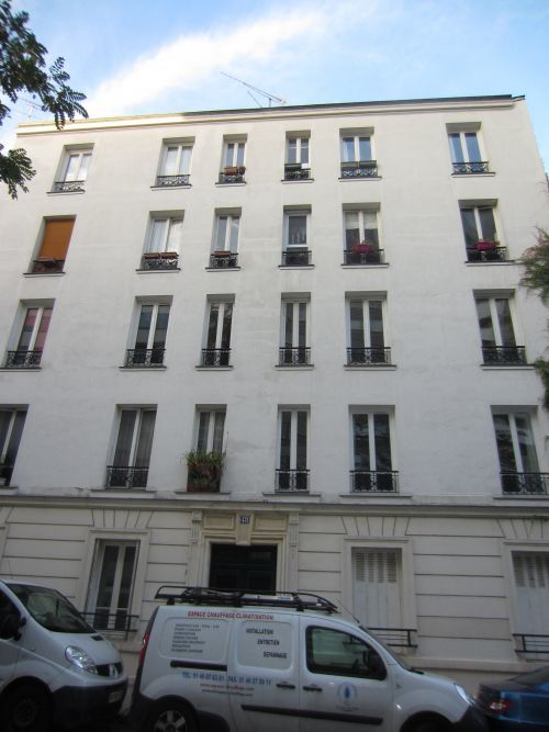 Flat Rue des Prairies in Paris