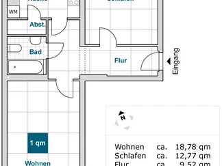 Wohnung Borsbergstraße in Dresden