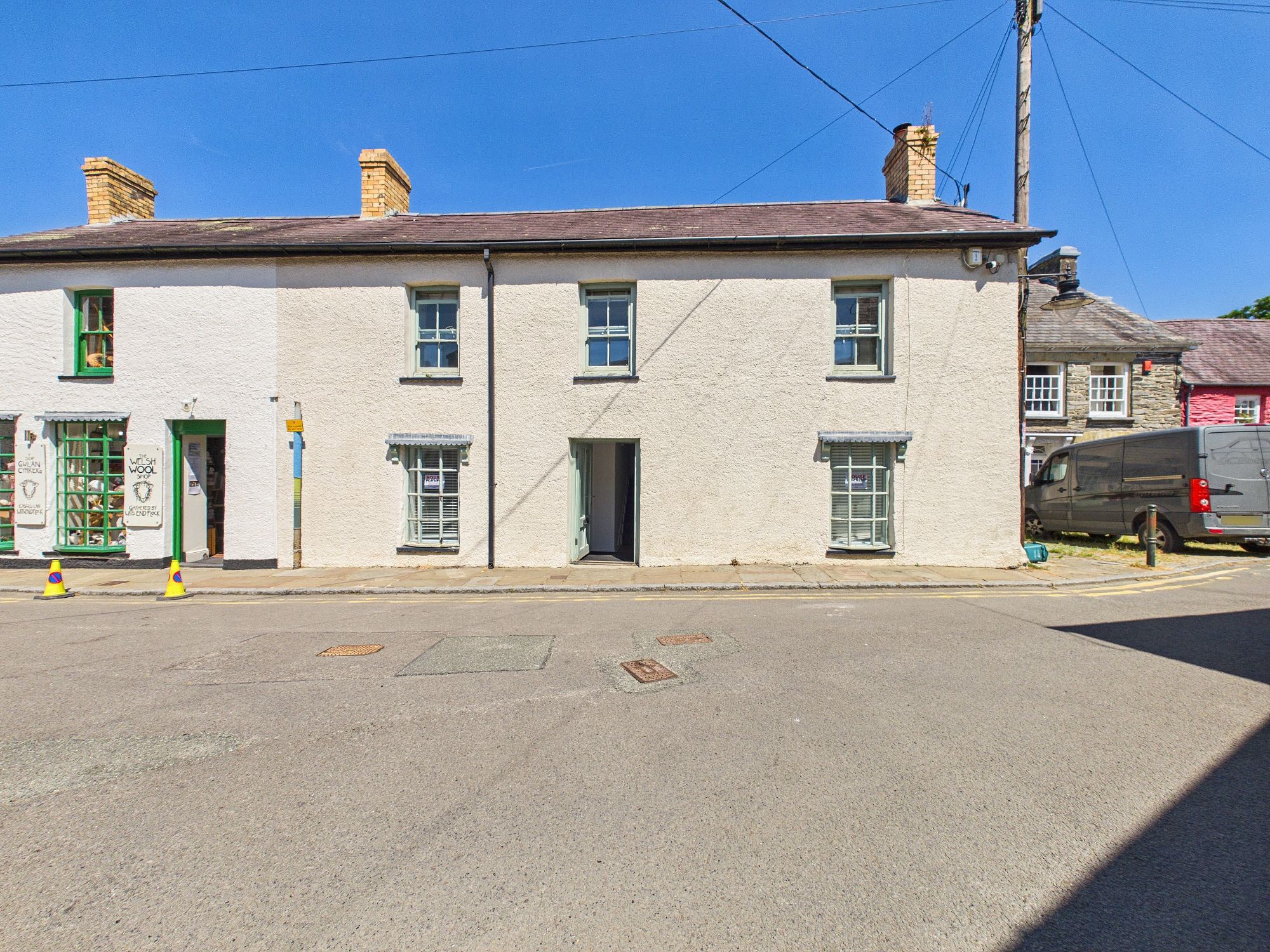 House Market Square in Newcastle Emlyn