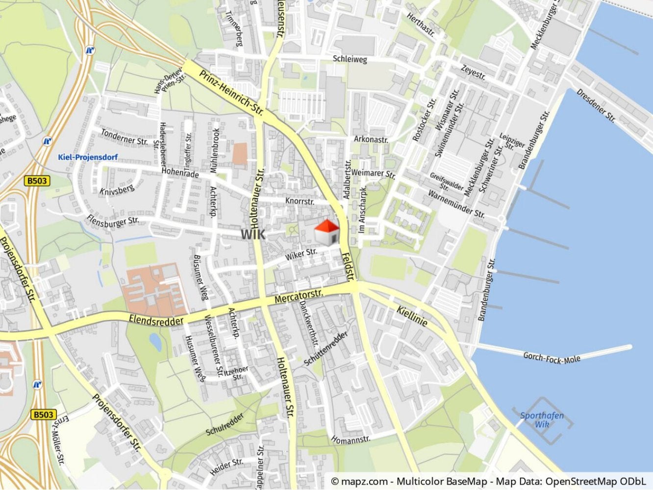 Wohnung Wiker Straße in Kiel
