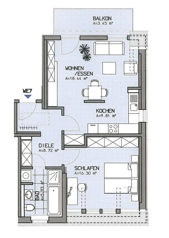 Wohnung Konradstraße in Zwickau