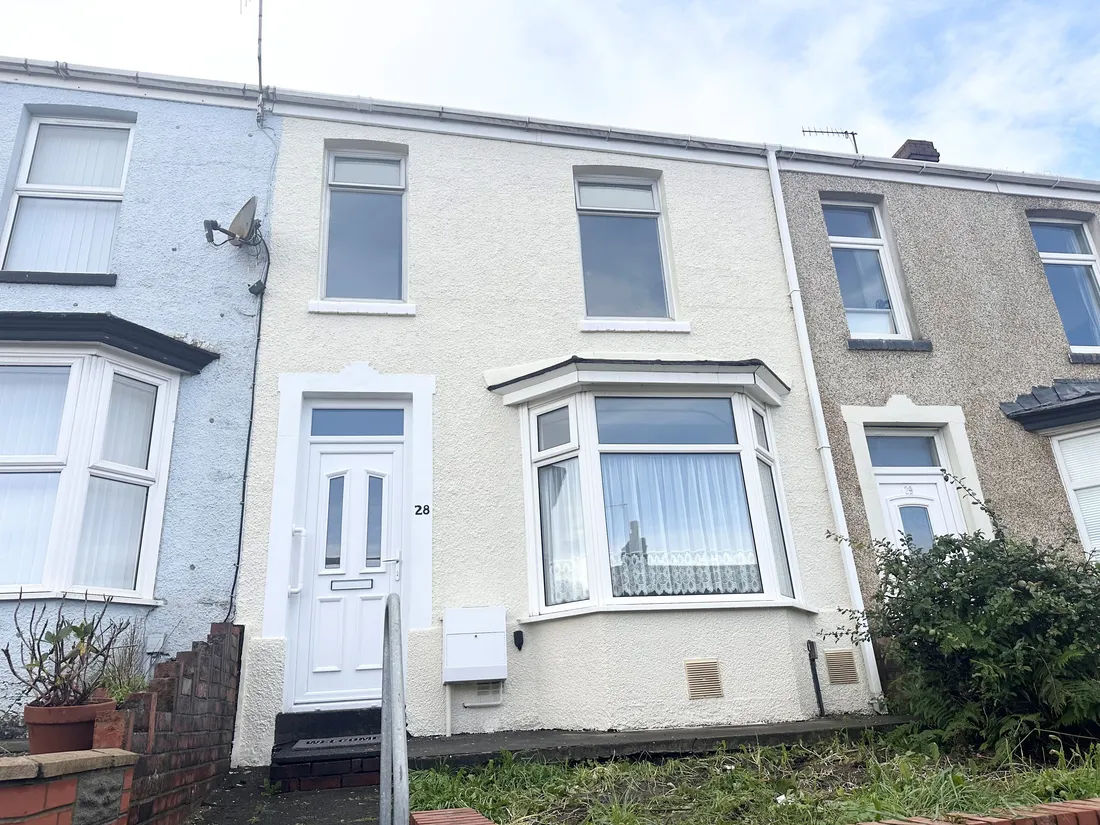 House Lan Street in Swansea