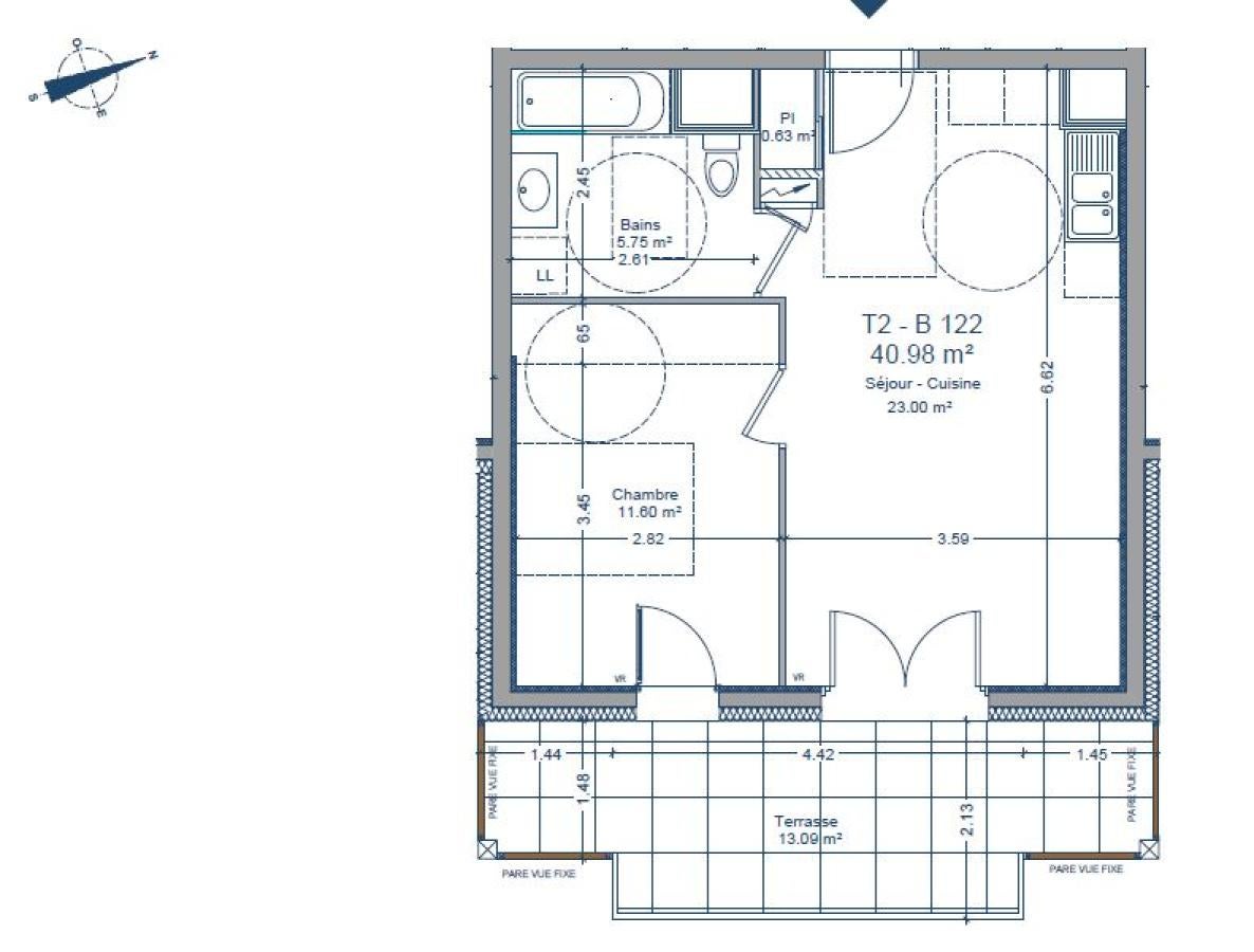Appartement Allée de la Courterée à Maconnex