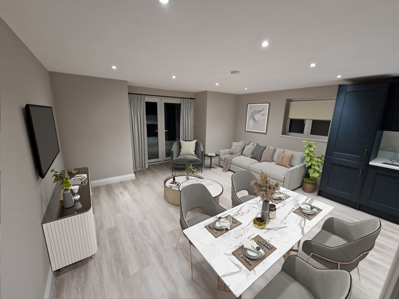 Flat Bedford Road in Wootton