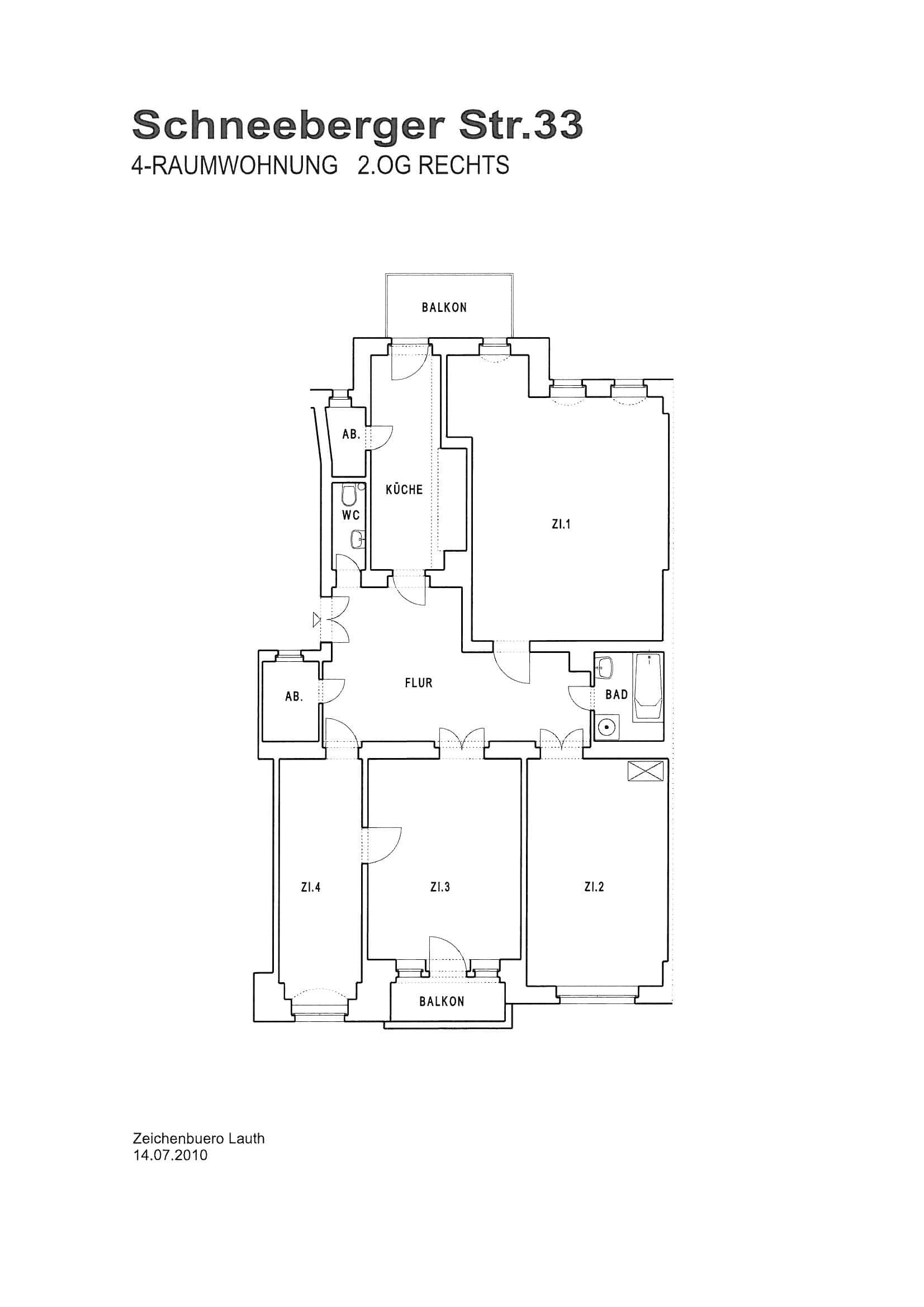 Wohnung Schneebergstraße in Dresden