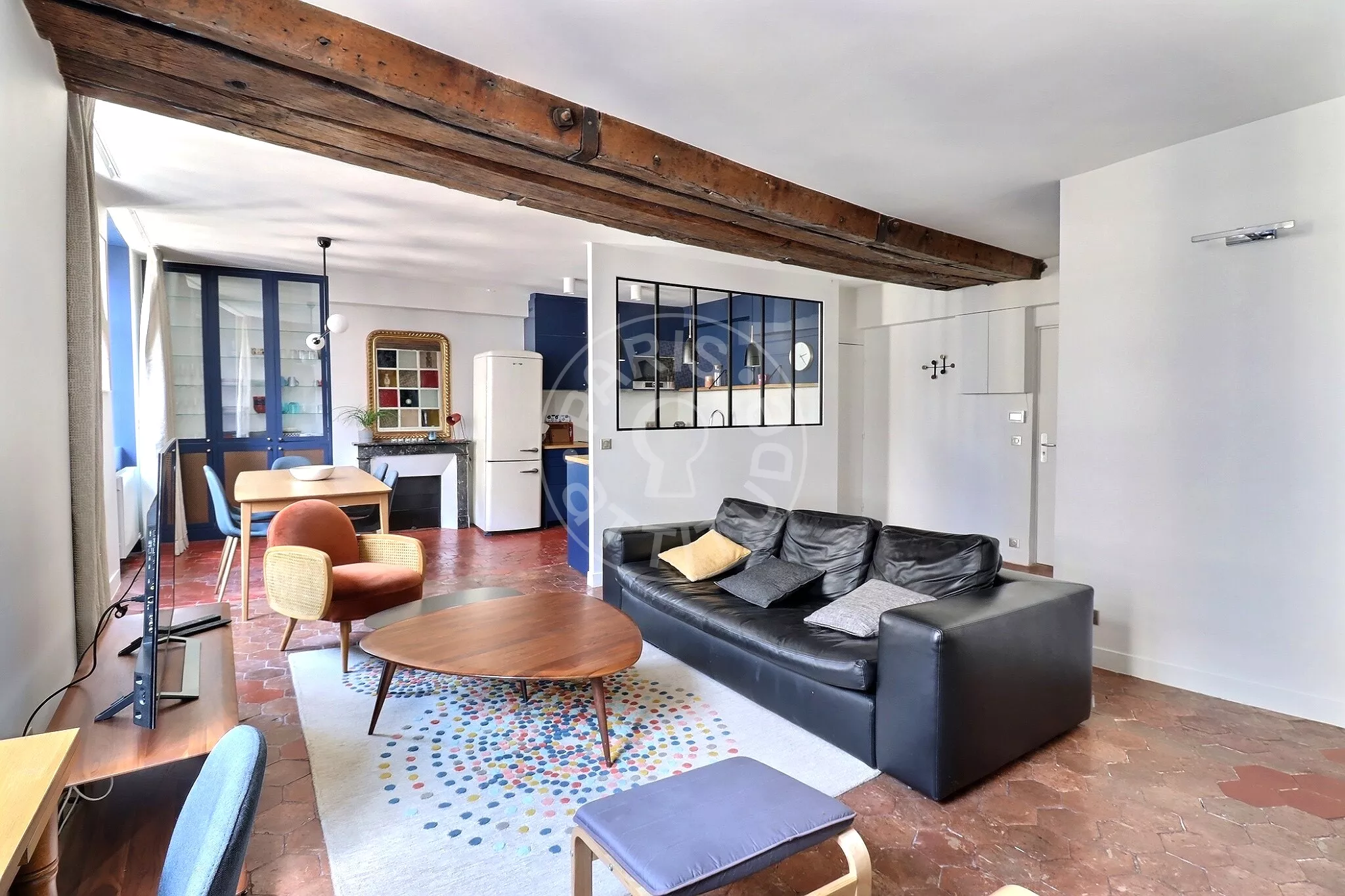 Appartement Rue Jean-Jacques Rousseau à Paris