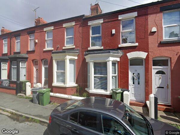 House Palatine Road in Birkenhead