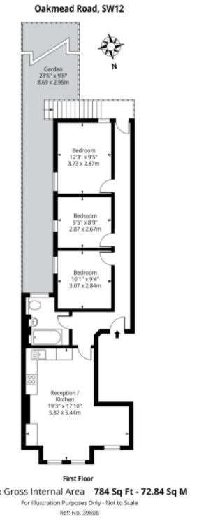 Room Oakmead Road in Greater London