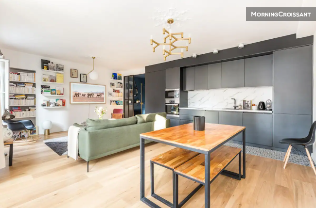 Flat Rue Oberkampf in Paris