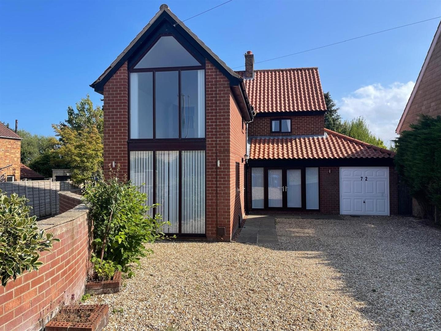 House Station Road in Scalby