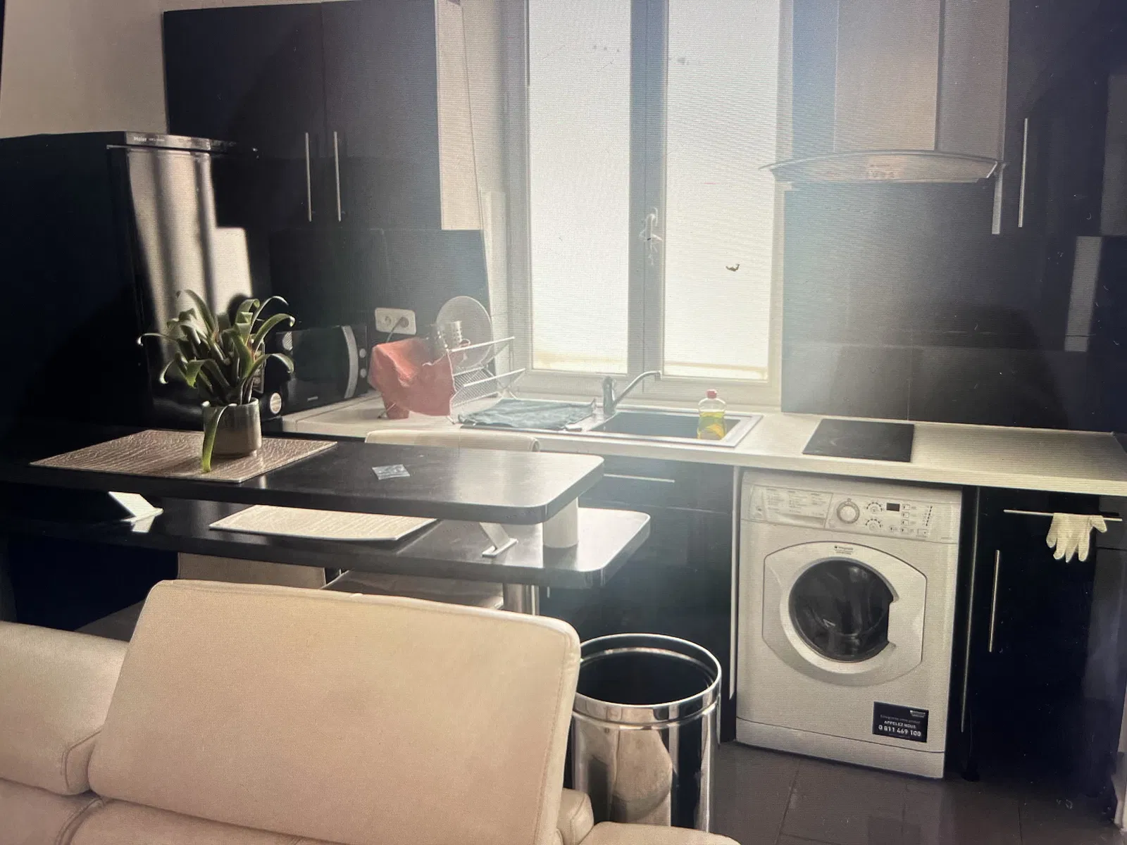 Flat Rue Gustave Rouanet in Paris