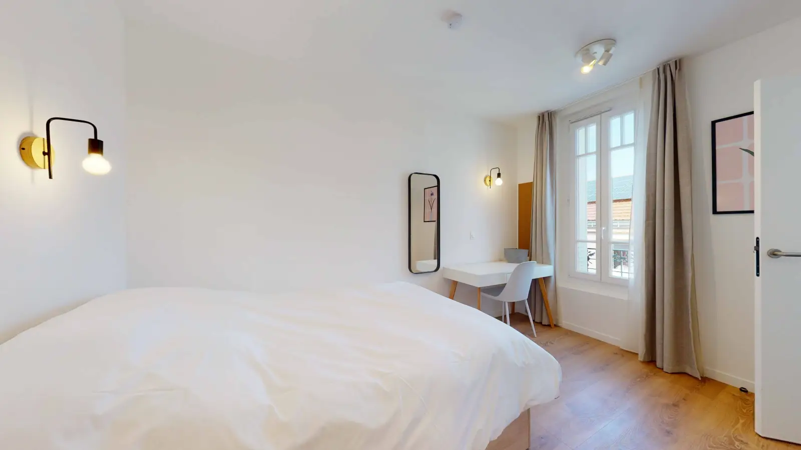 Chambre Rue des Puits à Suresnes