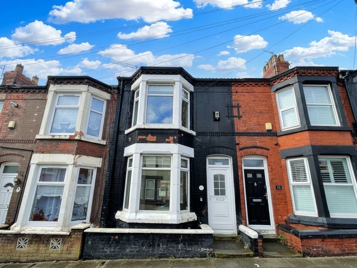 House Clapham Road in Liverpool