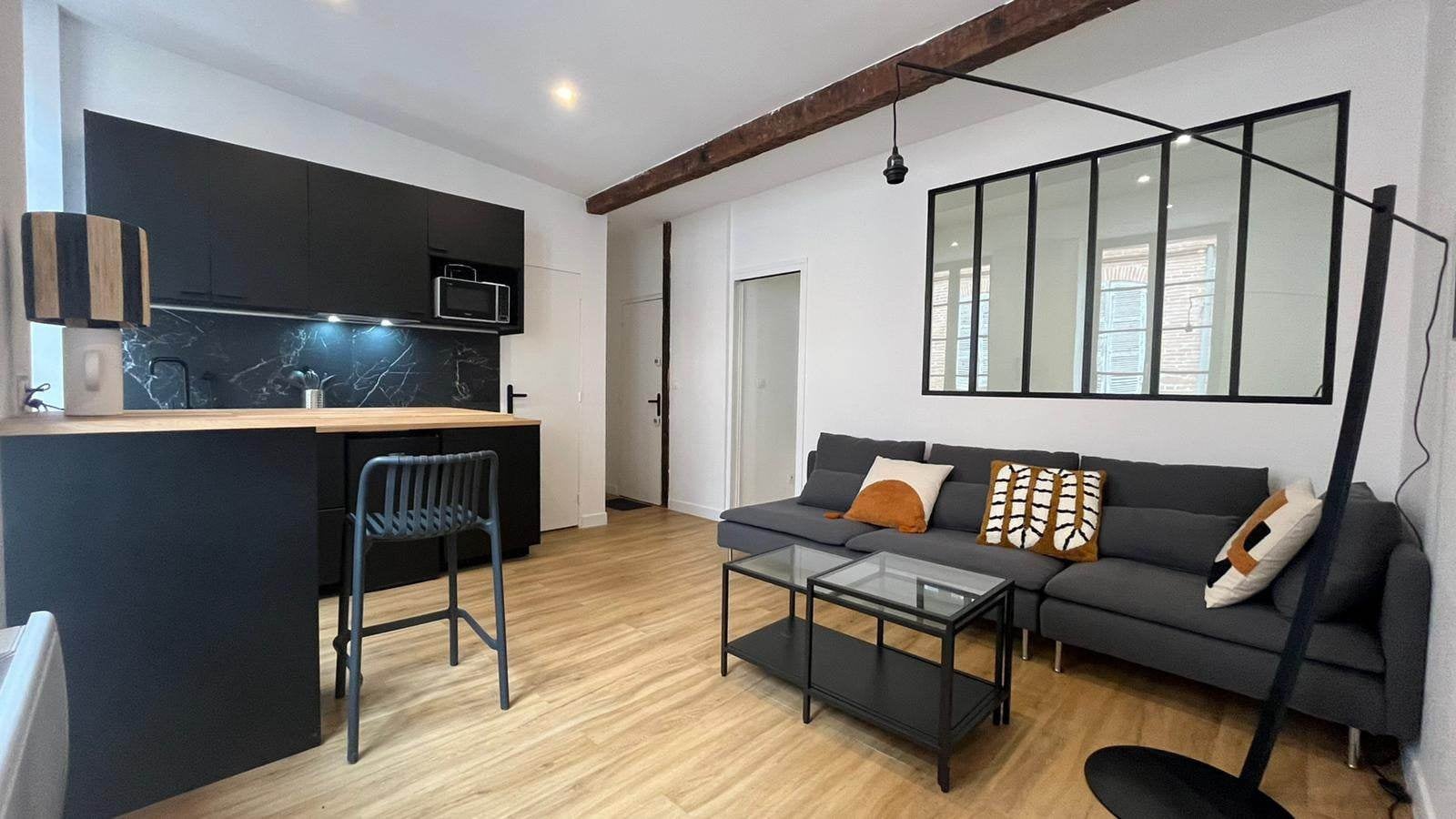 Flat Quai Lucien Lombard in Toulouse