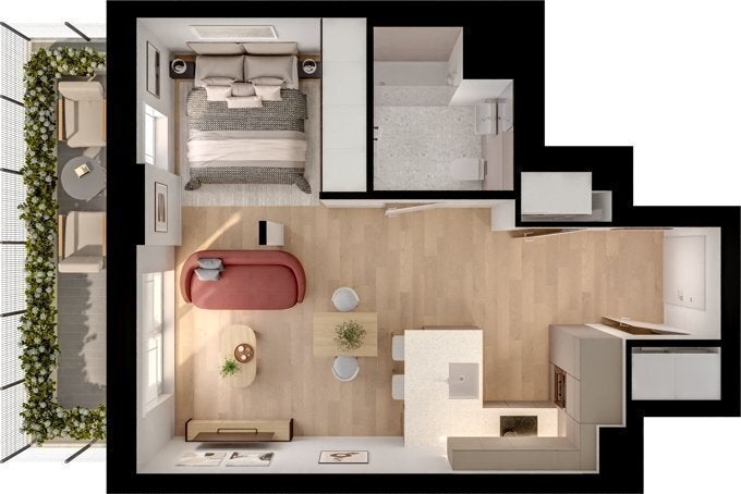 Flat Clayton Road in Greater London