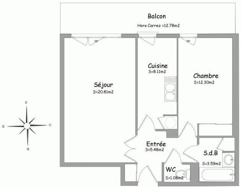 Appartement Quai du Roi à Orléans