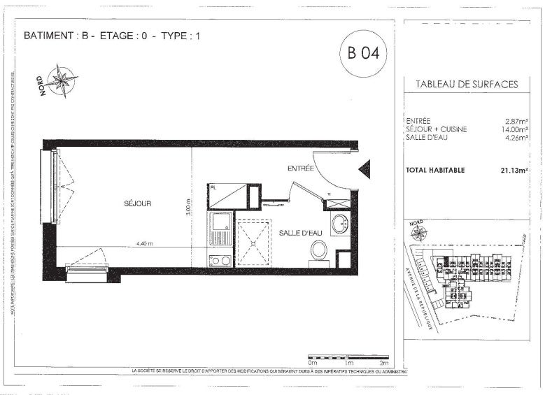 Appartement Avenue de la République à Isle