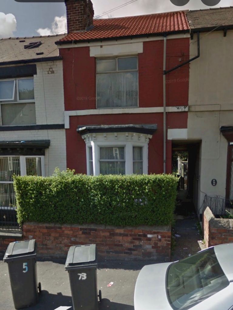House Bolsover Road in Sheffield