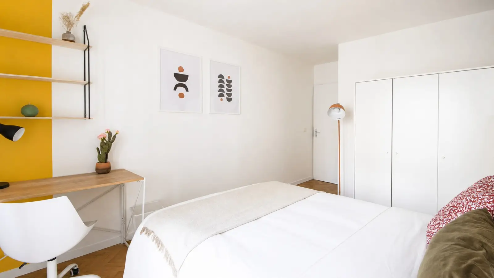 Chambre Rue de l'Agent Bailly à Paris