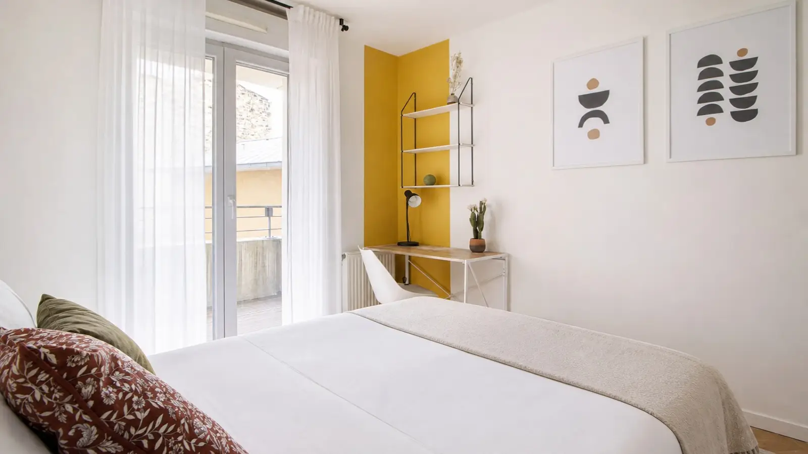 Chambre Rue de l'Agent Bailly à Paris